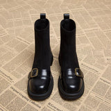 Scarlet | Bottes en Suède