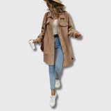 Angélique - Femme Manteau Fourrure | Édition Limitée