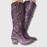 Mary - Bottes Western Hauteur Genou