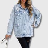 Gwenaëlle - Veste en Denim | Édition Limitée