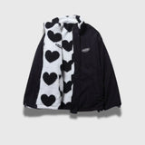 Katharina - Veste réversible à cœurs