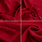 Alana™ | Pull à Capuche Jacquard