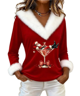 Fiorenza | Haut de Noël en Velours