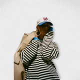 Marlene - Pull Oversize Prugasti