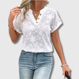 Clémence - Blouse vintage à imprimé floral pour femme