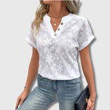 Clémence - Blouse vintage à imprimé floral pour femme