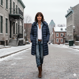 Brooklyn - Manteau d'Hiver Matelassé