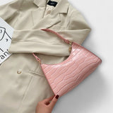 Chic - Sac en cuir lustré