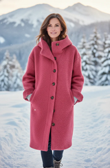 Amelie - Manteau Long D'hiver Élégant