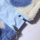 Katharina - Veste réversible à cœurs