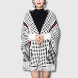 Léonie - Cardigan en Maille Chic Patchwork