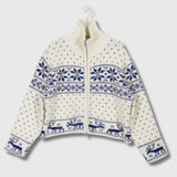 Sigrid - Pull Femme Nordic zippé | Édition Limitée