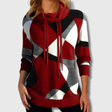 Clara – Pull à Capuche Colorblock