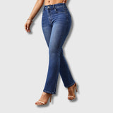 Marianne - Femme Jean Stretch Taille Haute | Édition Limitée