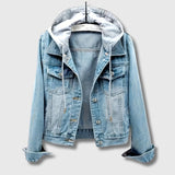 Clotilde - Veste en Jean avec Capuche | Édition Limitée