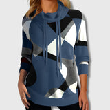 Clara – Pull à Capuche Colorblock