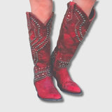 Mary - Bottes Western Hauteur Genou