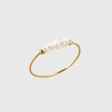 Grace - Bague en perles d'eau douce