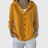 Fleur - Cadrigan en tricot à manches longues