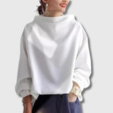 Lisa - Haut décontracté à col montant