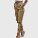 Émeraude - Pantalon Cargo Taille Haute | Édition Limitée