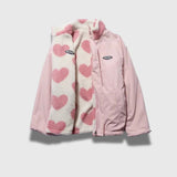 Katharina - Veste réversible à cœurs