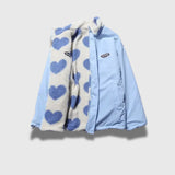 Katharina - Veste réversible à cœurs