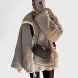 Kaja - Manteau en Peluche Doux