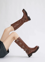 Emilia - Bottes Phoenix Brunes